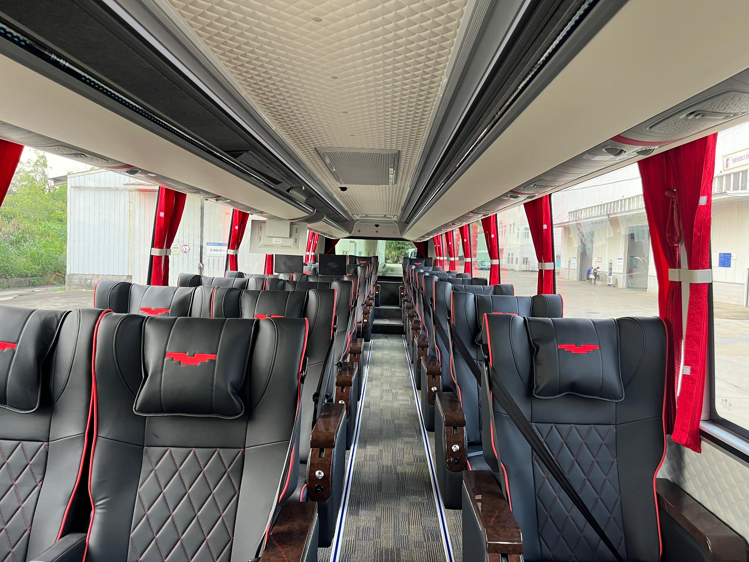 Finished coach exterior — front