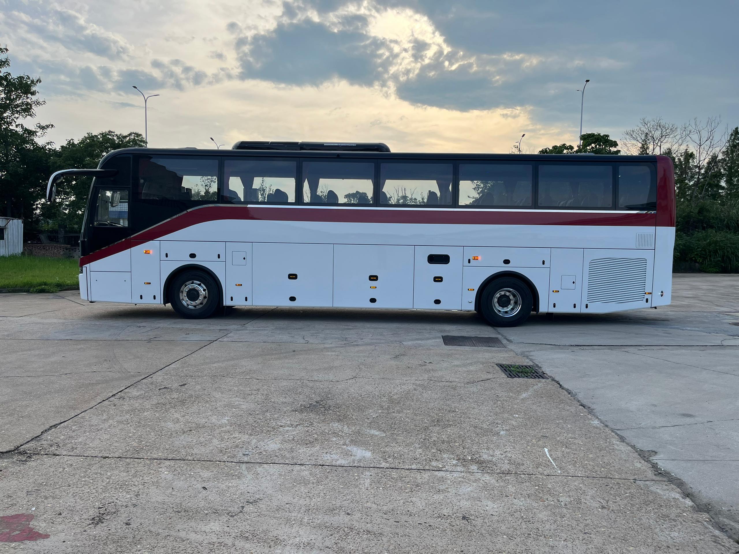 Finished coach exterior — rear left quarter
